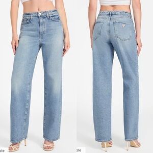 GUESS Ultra High-Rise Straight Ankle Leg Jeans Size 29